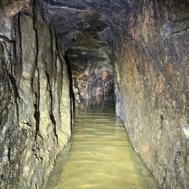 Chodba rudného dolu | foto: Adam Tomáš,  Český rozhlas