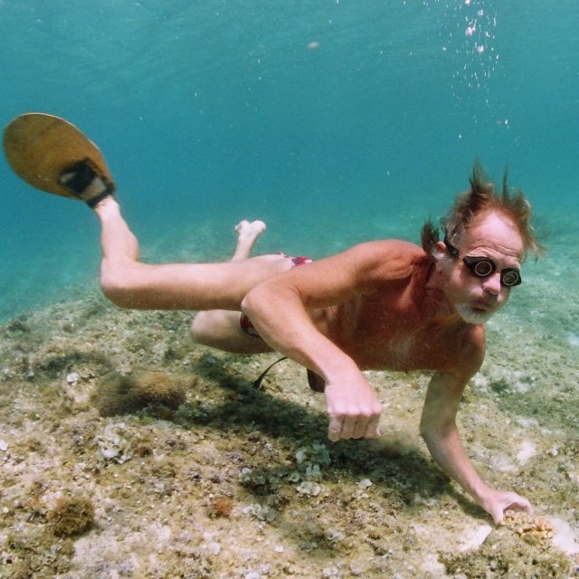 Potápění s tradiční výstrojí filipínských rybářů | foto: archiv Pavla Grosse