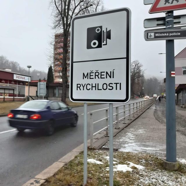 Měření rychlosti | foto: Šárka Škapiková,  Český rozhlas
