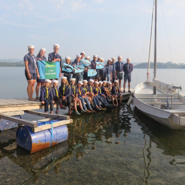 Štiky,  oddíl hradeckých vodních skautů,  často vyráží na vodu | foto: archiv hradeckých Štik