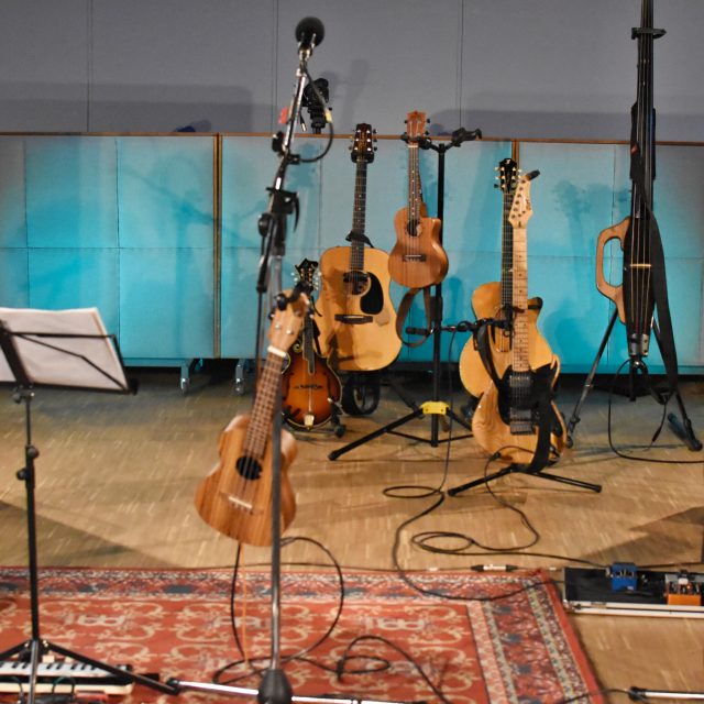 Malá Ostrava,  Studio 1 připravené na vystoupení  (foto archiv) | foto: František Tichý,  Český rozhlas