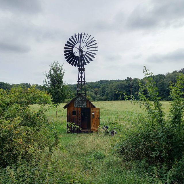 Větrný mlýnek v Horních Datyních | foto: Petra Štrymplová,  Český rozhlas