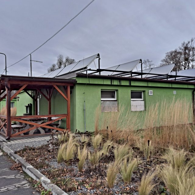 Budovy ubytovny ProDante v Ostravě-Kunčicích | foto: Andrea Brtníková,  Český rozhlas