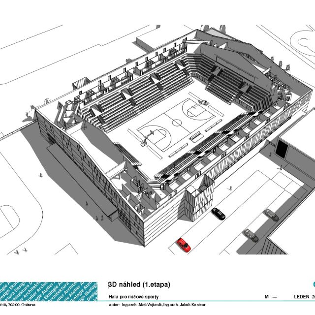 Vizualizace vzhledu nové haly | foto: Ostra Group