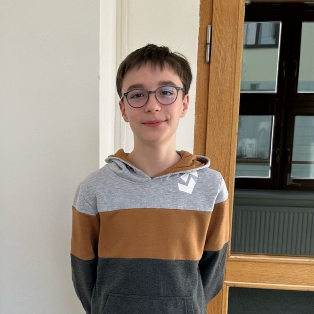 Alex Faivre z Uherského Brodu,  jeden z vítězů Zlatého oříšku 2023 | foto: Leona Nevařilová,  Český rozhlas