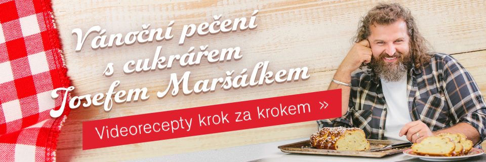 Vánoční pečení s Josefem Maršálkem