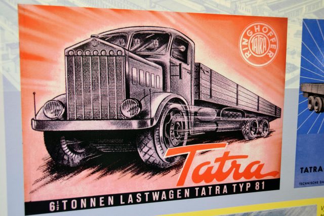S Tatrou všude! Kresba na německy psaném letáku Tatry 81 | foto: Michal Polášek