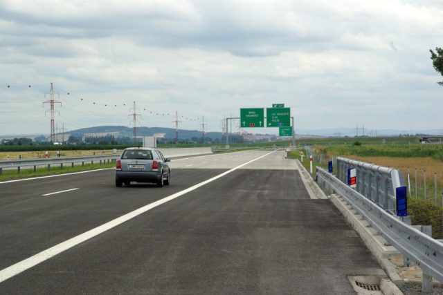 Dálnice D 1 u Hulína | foto: Roman Verner,  Český rozhlas