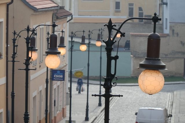 Pouliční osvětlení | foto: Ladislav Bába