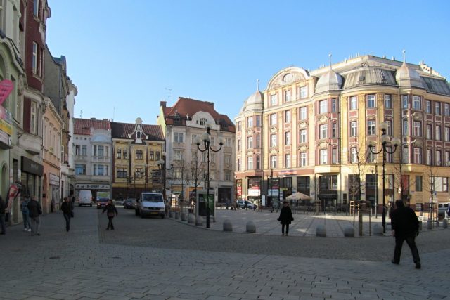 Ostravské Jiráskovo náměstí,  kterému ale místní říkají Kuří rynek | foto: František Tichý,  Český rozhlas