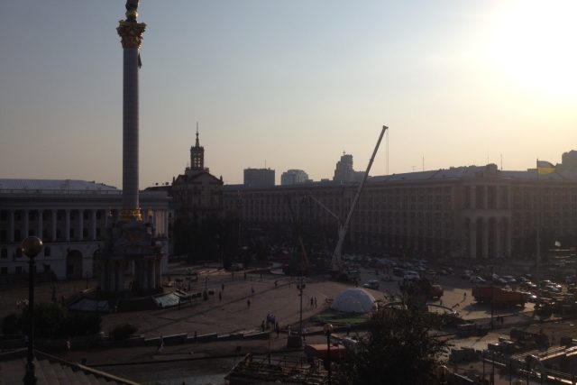 Kyjevský Majdan | foto: Vojtěch Berger