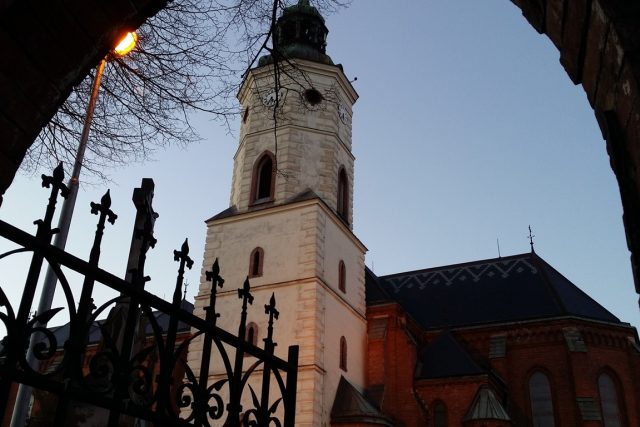 Kostel v Kravařích u Opavy | foto: Martin Knitl,  Český rozhlas