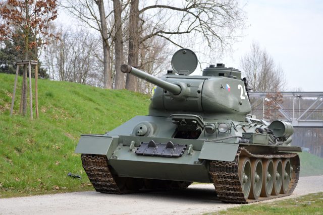 Tank T-34 | foto: František Tichý,  Český rozhlas
