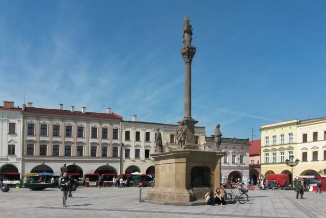 Nový Jičín,  Masarykovo náměstí | foto: Petra Štrymplová,  Český rozhlas