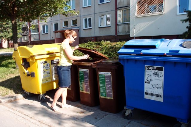 Tříděný odpad,  bioodpad | foto: Jana Zemková