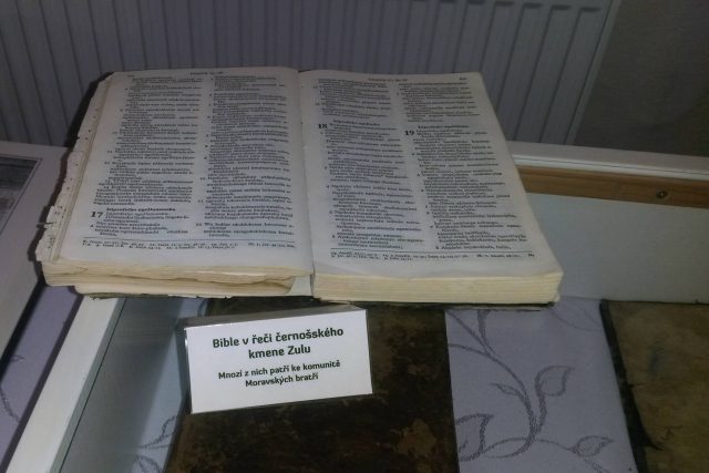 Bible v řeči černošského kmene Zulu | foto: Romana Kubicová,  Český rozhlas