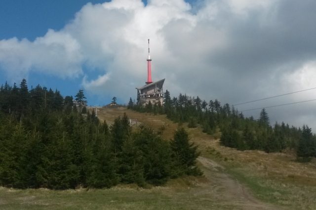 Vysílač na Lysé hoře | foto: Romana Kubicová,  Český rozhlas