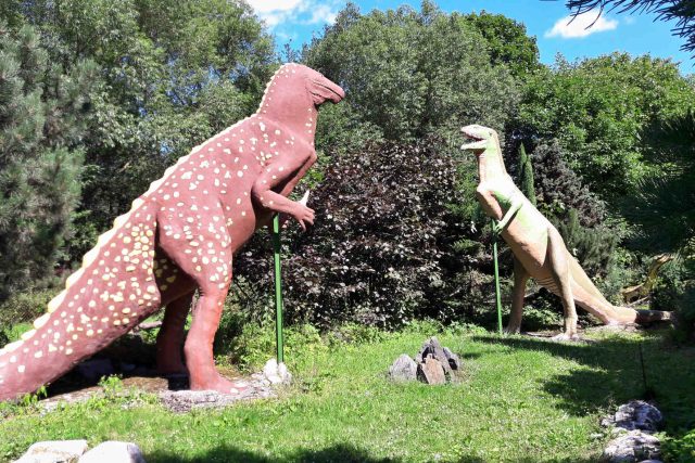 Dinosauři v unikátní galerii | foto: Petra Sasínová