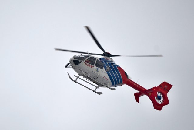 Vrtulník letecké záchranné služby | foto: František Tichý,  Český rozhlas