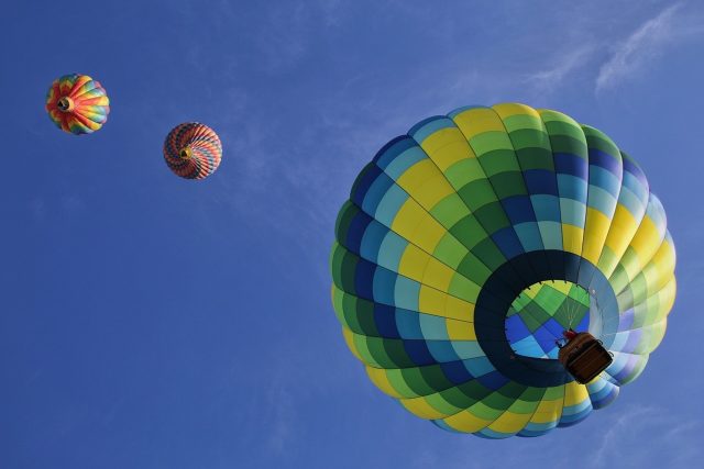 Horkovzdušné balóny | foto: Fotobanka Pixabay