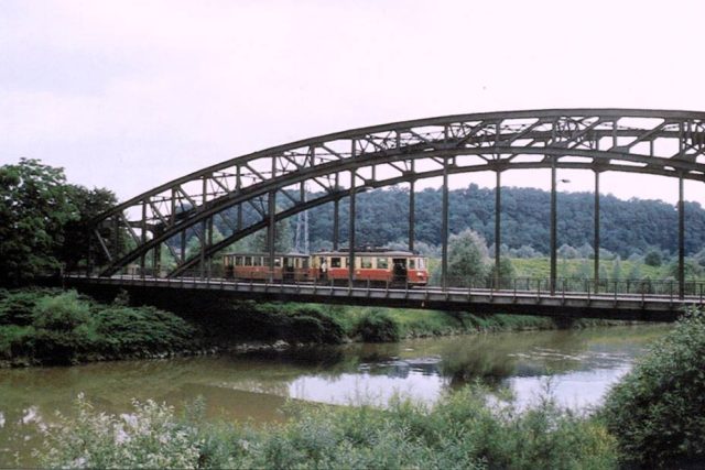 Tramvajová trať Ostrava - Petřkovice - Hlučín,  most přes Odru | foto: Archiv Kristiána Gebauera