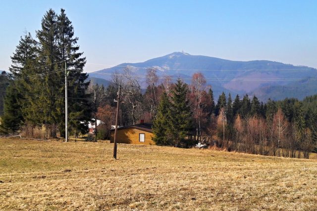 Předjarní Beskydy,  v pozadí Lysá hora | foto: František Tichý,  Český rozhlas