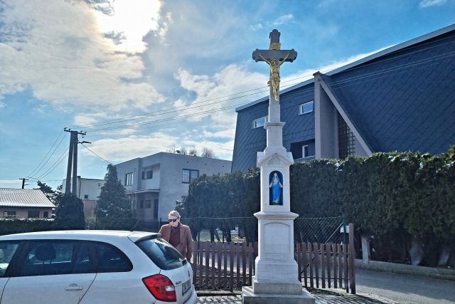 Jeden z křížů v Chlebičově | foto: Martin Knitl,  Český rozhlas