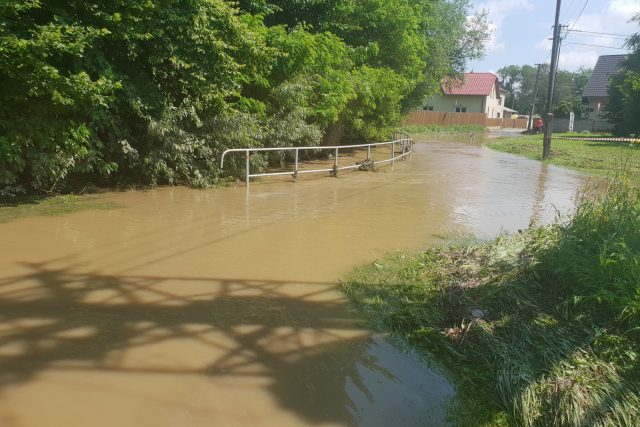 Polančice v Polance nad Odrou při poslední bleskové povodni | foto: Silvie Mikulcová,  Český rozhlas