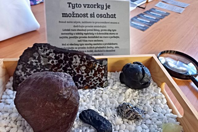 Tyto kameny si můžete i osahat | foto: Petra Štrymplová,  Český rozhlas