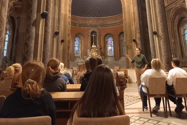 Neorománská kaple bývalého kláštera ve Frýdlantu nad Ostravicí | foto: Petra Štrymplová,  Český rozhlas