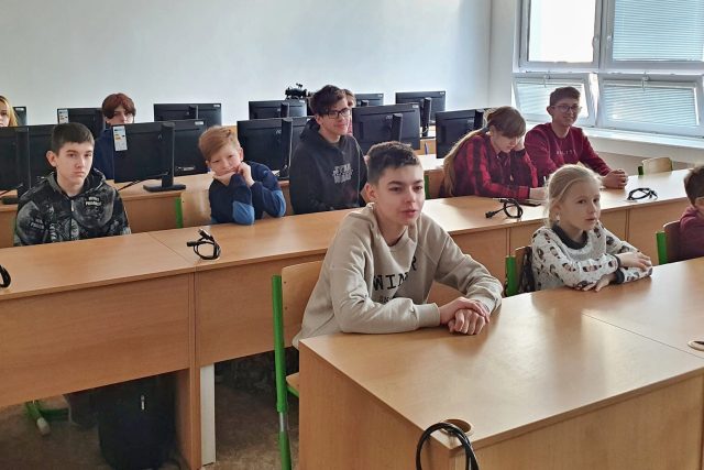 Ukrajinské děti na ZŠ Nádražní v Ostravě | foto: Město Ostrava