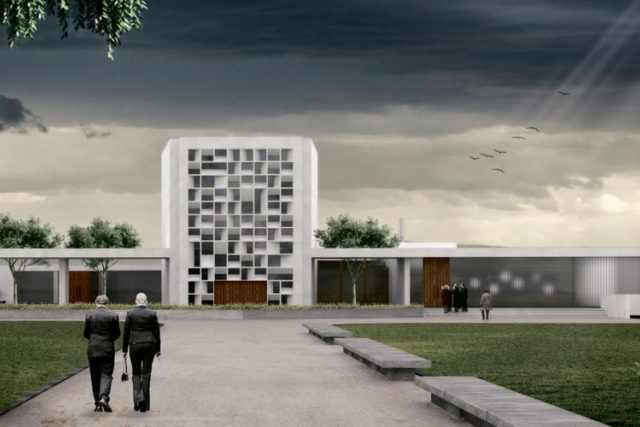 Vizualizace rekonstruované budovy ostravského krematoria | foto: Magistrát města Ostravy