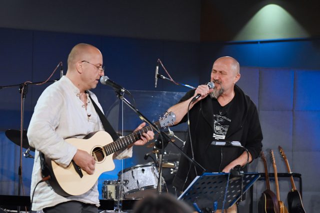 Roman Hampacher a Michal Bulíř | foto: František Tichý,  Český rozhlas