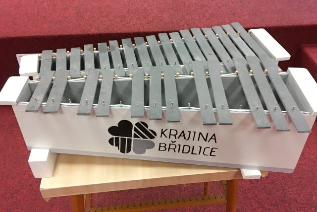 Břidlohra neboli xylofon z břidlice | foto: Monika Pustovková