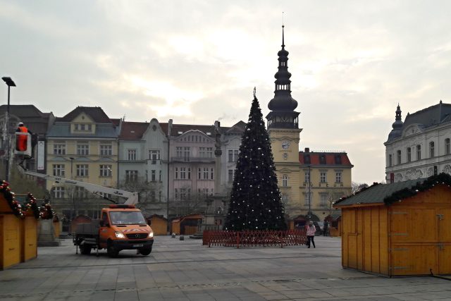 Příprava na vánoční trhy v Ostravě  (foto archiv) | foto: František Tichý,  Český rozhlas