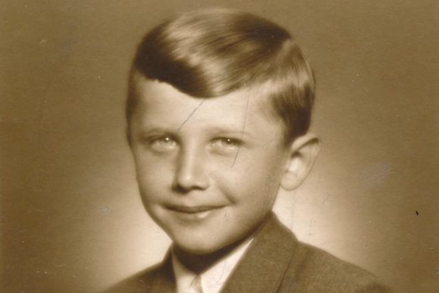 Jan Vodňansky v páté třídě  (rok 1950) | foto: Post Bellum