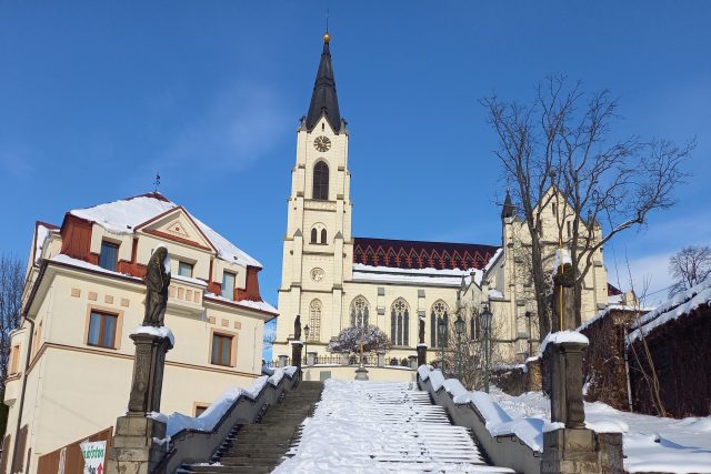 Chrám Narození Panny Marie v Orlové | foto: Petra Štrymplová,  Český rozhlas