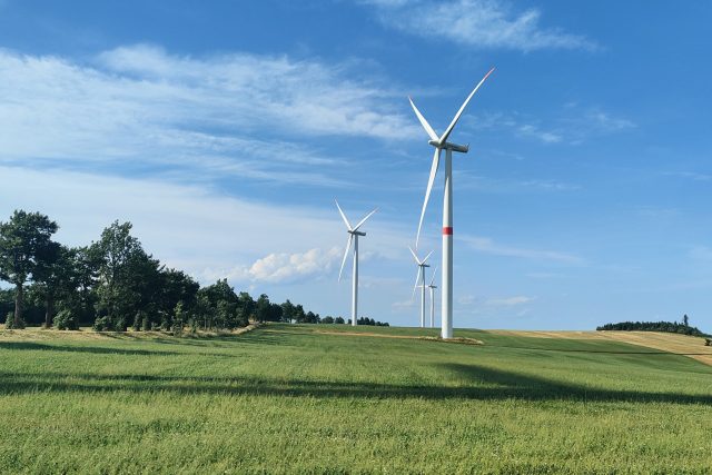 Větrné elektrárny | foto: František Tichý,  Český rozhlas