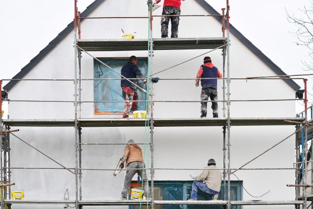 Stavba rodinného domu | foto: Honza Ptáček,  Český rozhlas