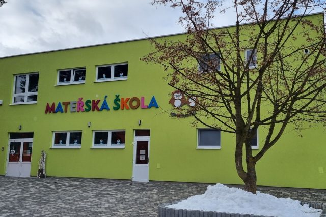 Kontejnerová mateřská škola v Neplachovicích na Opavsku | foto: Martin Knitl,  Český rozhlas
