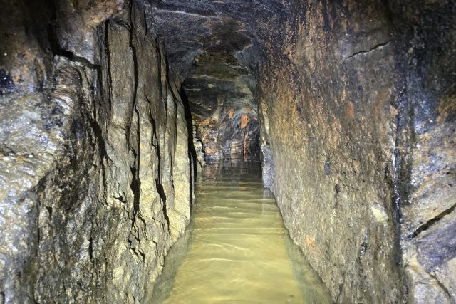 Chodba rudného dolu | foto: Adam Tomáš,  Český rozhlas