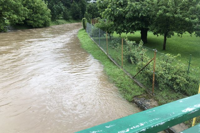 V rozvodněné řece u Osoblahy na Bruntálsku zemřel člověk | foto: Josef Kopecký,  Český rozhlas