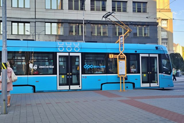 Tramvaj Dopravního podniku Ostrava | foto: František Tichý,  Český rozhlas