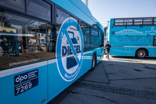 Dopravní podnik Ostrava ukončil provoz dieselových autobusů | foto: Město Ostrava
