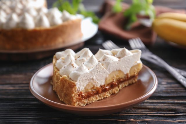 Banánový koláč banoffee | foto: Shutterstock