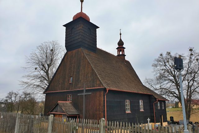 Unikátní dřevěný kostel sv. Michaela v Řepištích | foto: Martin Knitl,  Český rozhlas