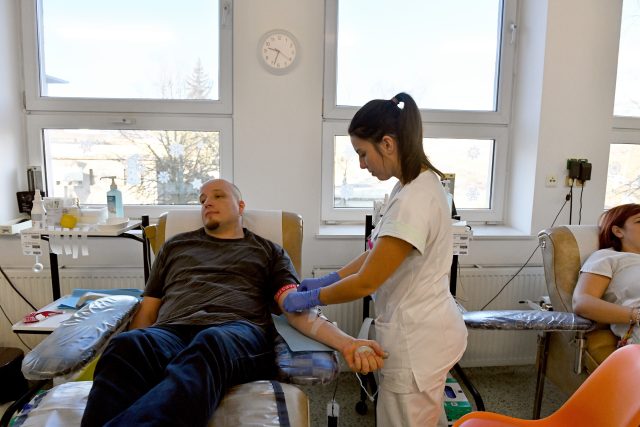 Krevní centrum ve Fakultní nemocnici v Ostravě | foto: Michaela Danelová,  iROZHLAS.cz