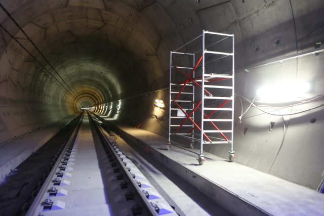 Ejpovický tunel v září 2018 | foto: Úřad vlády ČR