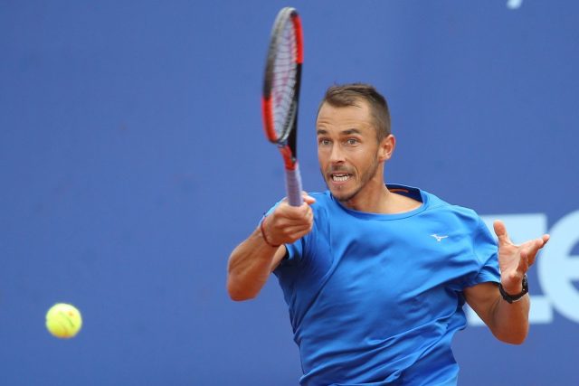 Český tenista Lukáš Rosol | foto: Milan Kammermayer,  Fotobanka Profimedia