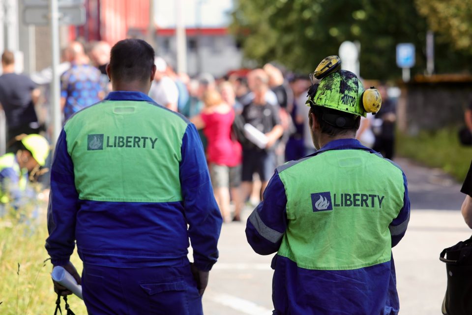 Zaměstnaci Liberty Ostrava | foto: Petr Sznapka,  ČTK